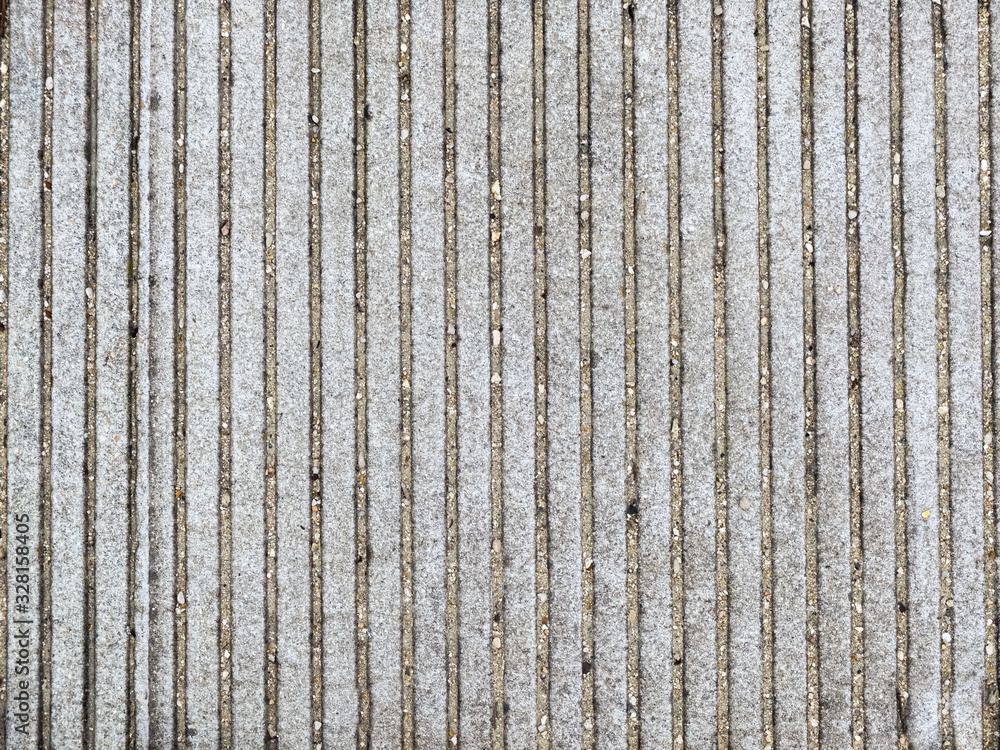 Fototapeta premium concrete floor with a grooved shape