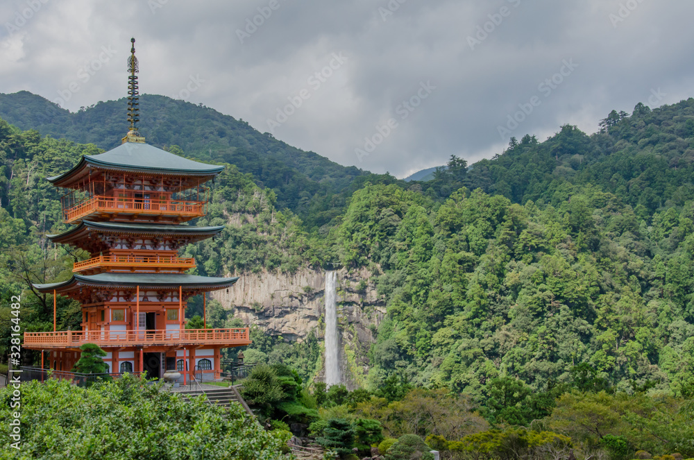 Seiganto-ji temple in Kii Mountain Range, Japan