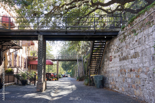 Savannah, Georgia, USA historic downtown