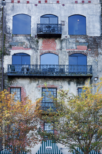 Savannah, Georgia, USA historic downtown