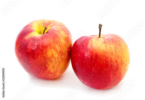 Two big apples.