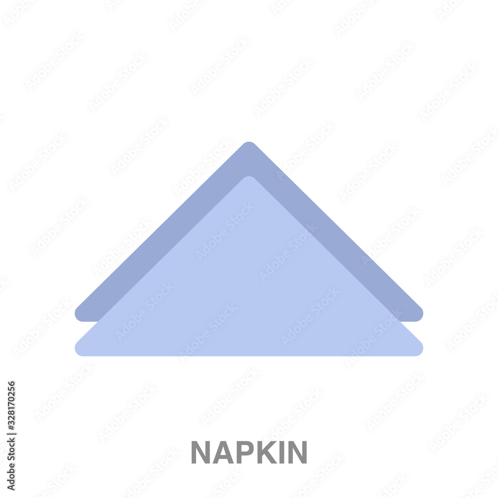 napkin flat icon on white transparent background. You can be used black ant icon for several purposes. napkin flat icon on white transparent background. You can be used black ant icon for several purposes.