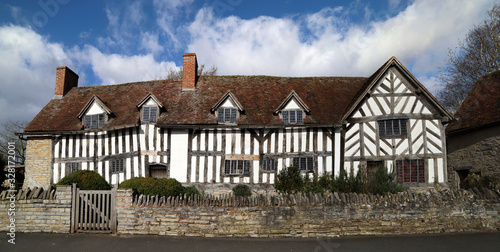 Fotografija Mary Arden's Tudor House, near Stratford on Avon, UK