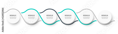 Vector infographic template