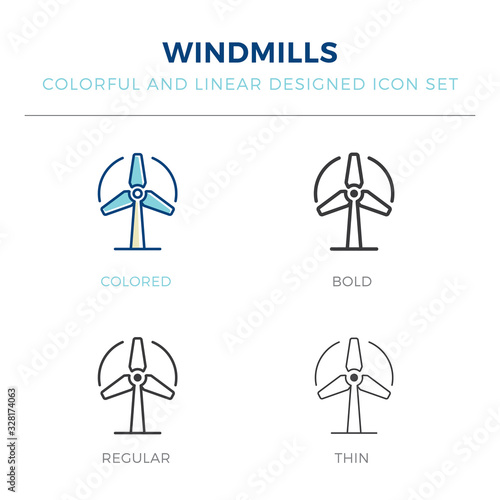eolic icon in different style vector illustration. one colored and black eolic vector icons designed in filled, outline, line and stroke style can be used for web, mobile, ui