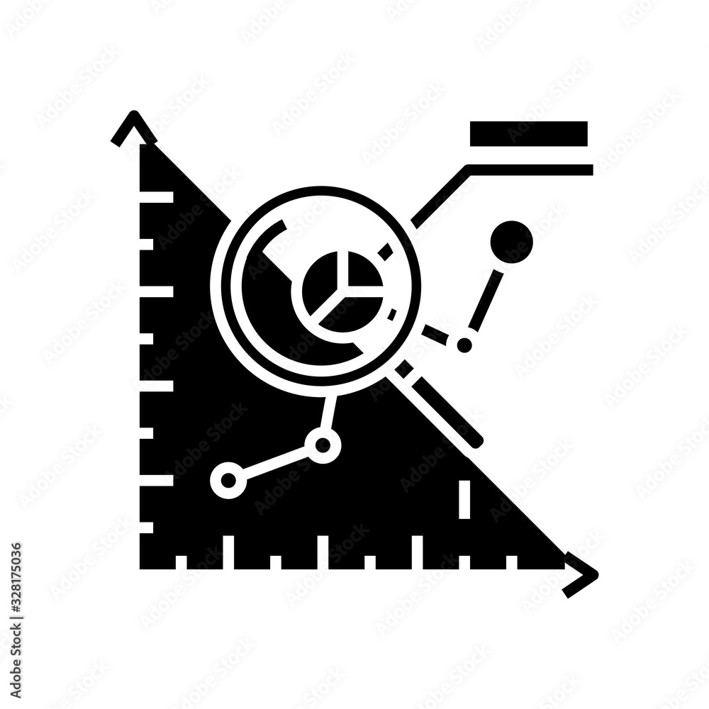Office work black icon, concept illustration, vector flat symbol, glyph sign. Office work black icon, concept illustration, vector flat symbol, glyph sign.