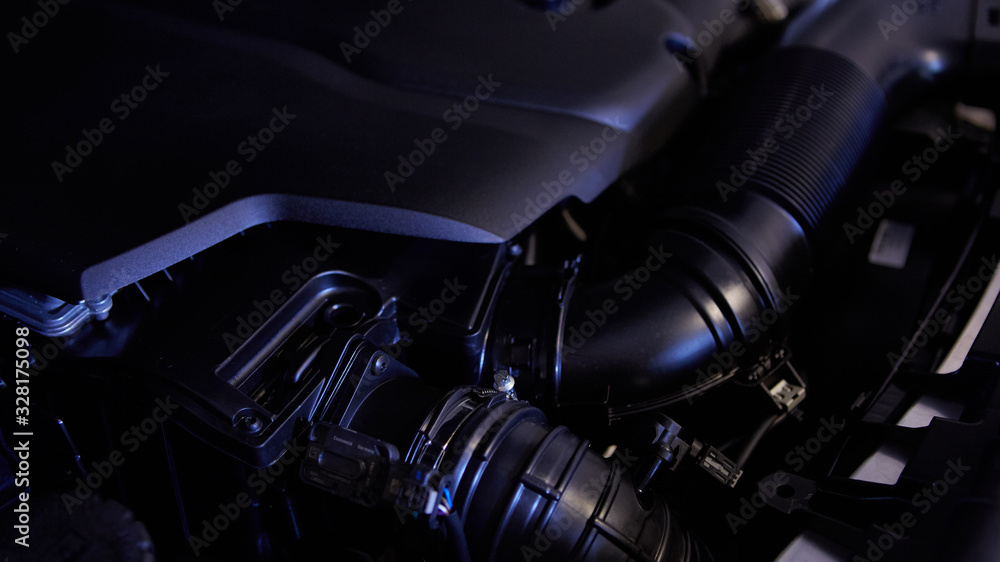 automobile engine close-up detail background. Shallow dof. automobile engine close-up detail background. Shallow dof.