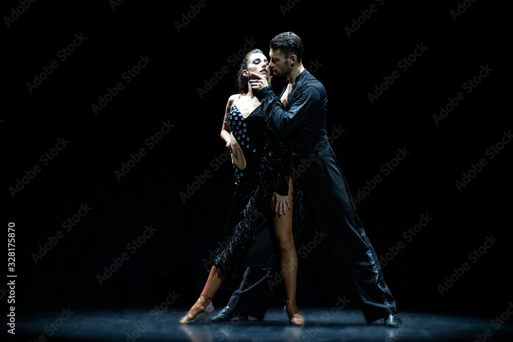 ballroom couple dancing isolated on black background ballroom couple dancing isolated on black background