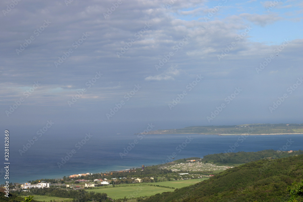 High angle view of the Kenting National Park