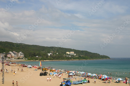 Sunny view of the famous Chuanfanshih beach