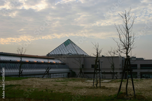 Exterior view of the Qingshui Highway Rest Area