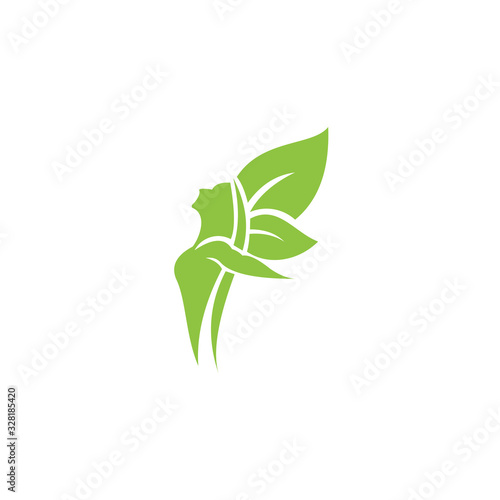 Gymnastic Logo, gymnastics logo design template, Emblem design on white background