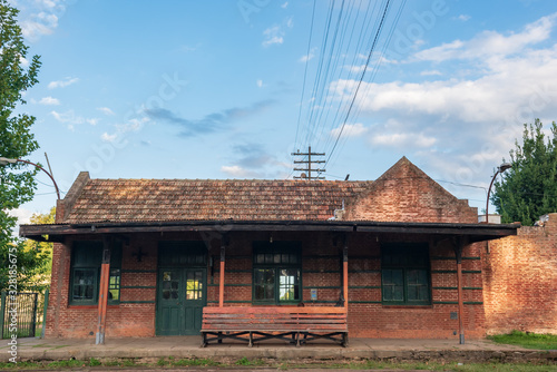 Old and abandoned train station