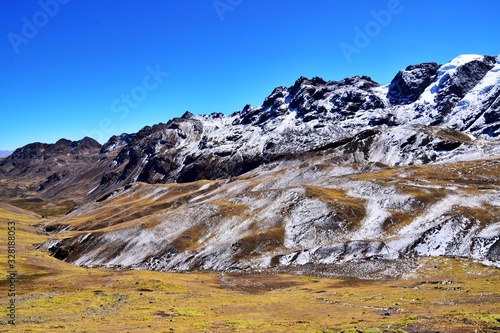 Vinicunca Rainbow Mountain , Peru 