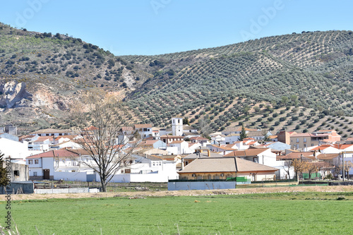 View of the agricultural town of Campotejar in Granada © Miguel Ángel RM