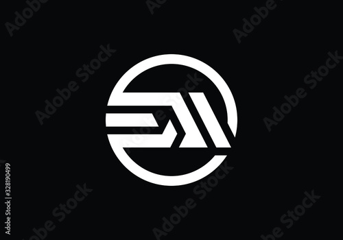 Free Download E  A  letter logo design, Modern Minimalist  Letters Vector Icon Logo Illustration. - GFXLoad