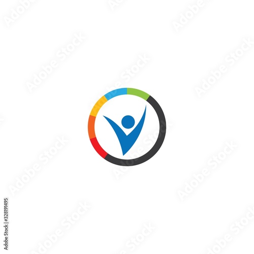 Free Download Healthy Life people Logo - GFXLoad