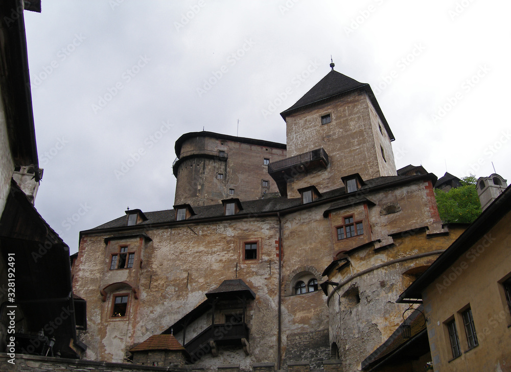 Orava Castle - one of the most beautiful castles in Slovakia, situated on a high rock above Orava river