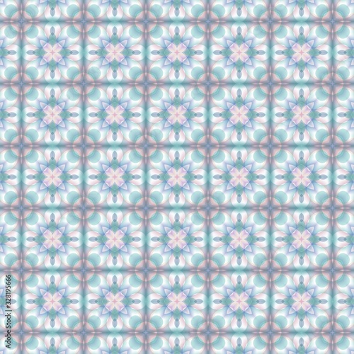 Color decorative seamless pattern with geometric ornamnet. Background for printing on paper, wallpaper, covers, textiles, fabrics, for decoration, decoupage, scrapbook and other.