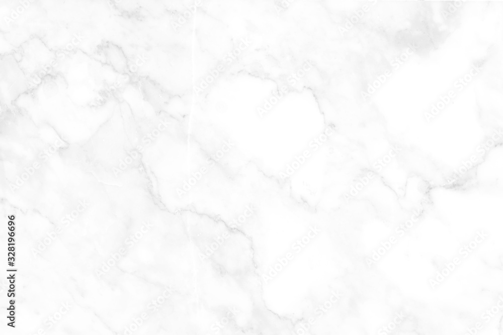 Naklejka premium Full frame of white marble texture