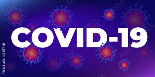 Coronavirus disease COVID-19 infection medical. Coronavirus 2019-nC0V Outbreak, Travel Alert concept. The virus attacks the respiratory tract, pandemic medical health risk.
