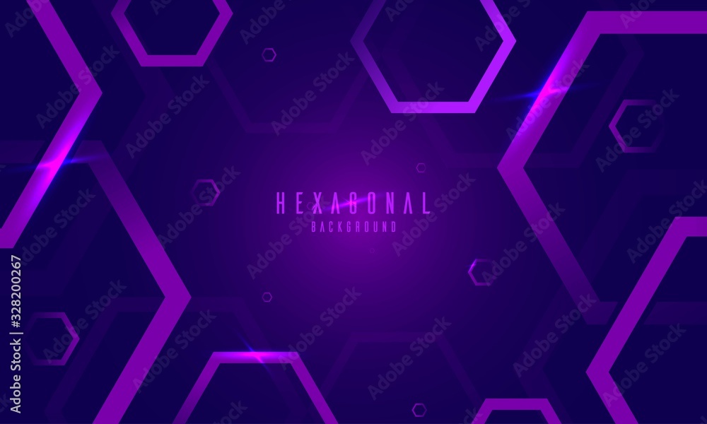 Abstract trendy hexagonal background Abstract trendy hexagonal background