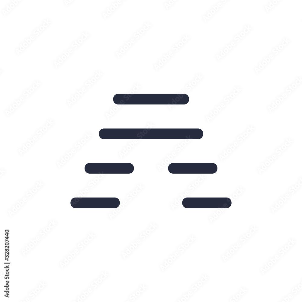 letter a stripes line simple logo vector letter a stripes line simple logo vector