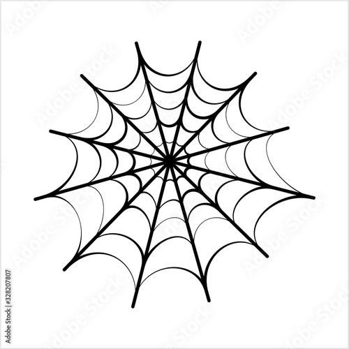 Spider Web Icon Design