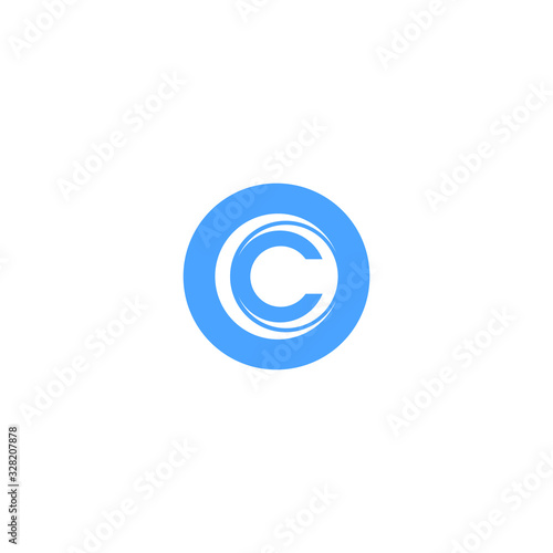 Letter C icon Logo. minimalist Unique modern geometric creative elegant. Vector icon Free Download Letter C icon Logo. minimalist Unique modern geometric creative elegant. Vector icon - GFXLoad