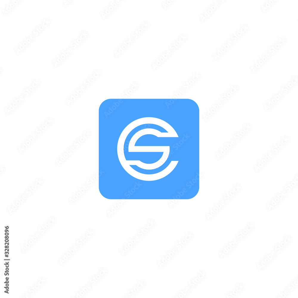 Letter C icon Logo. minimalist Unique modern geometric creative elegant. Vector icon Letter C icon Logo. minimalist Unique modern geometric creative elegant. Vector icon