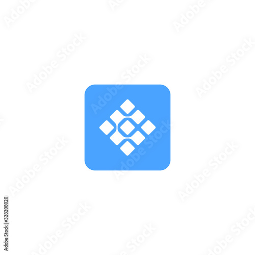 Letter C icon Logo. minimalist Unique modern geometric creative elegant. Vector icon