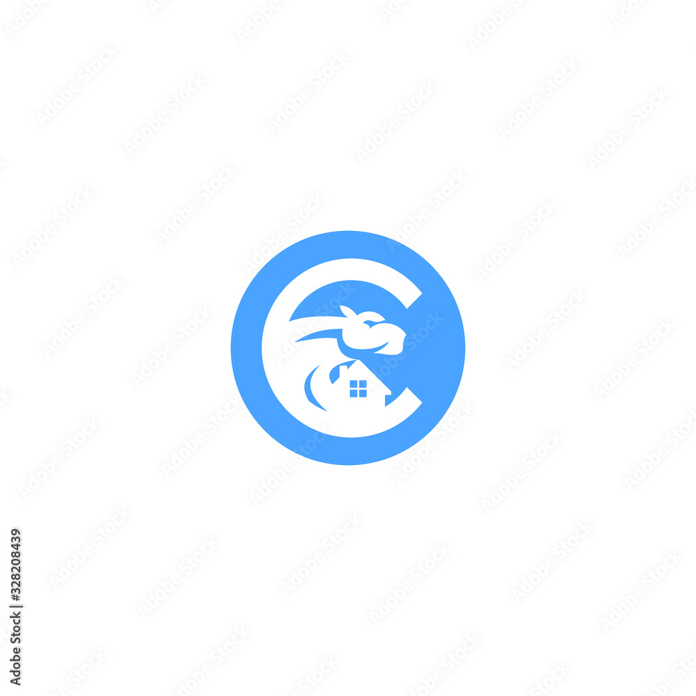 Letter C icon Logo. minimalist Unique modern geometric creative elegant. Vector icon Letter C icon Logo. minimalist Unique modern geometric creative elegant. Vector icon