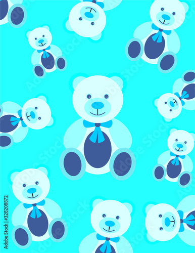 Ursinho azul