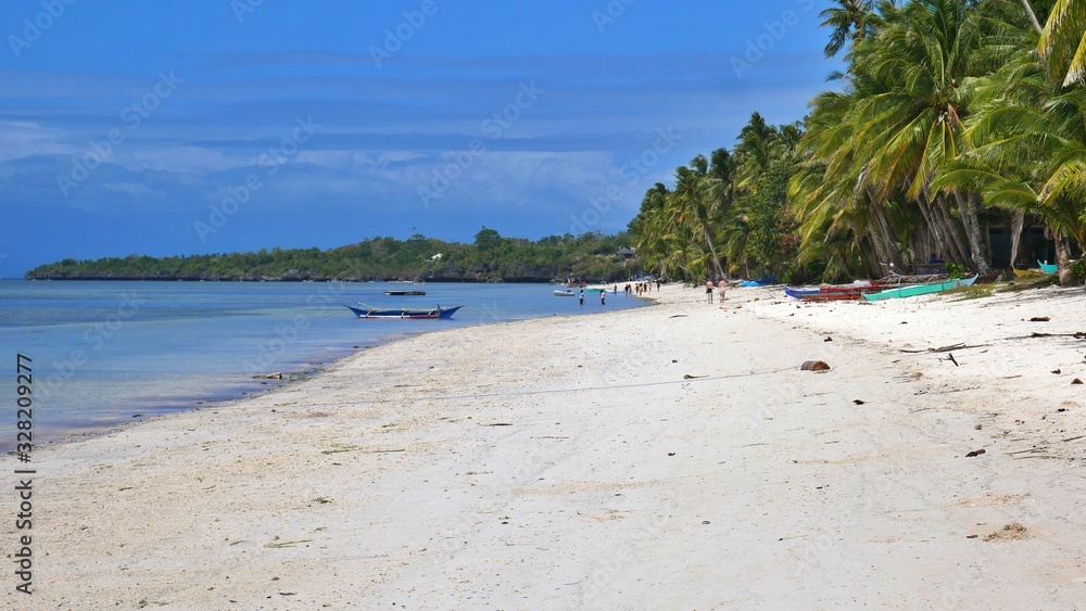 Coral Cay Beach at Siquijor Island, Philippines Coral Cay Beach at Siquijor Island, Philippines