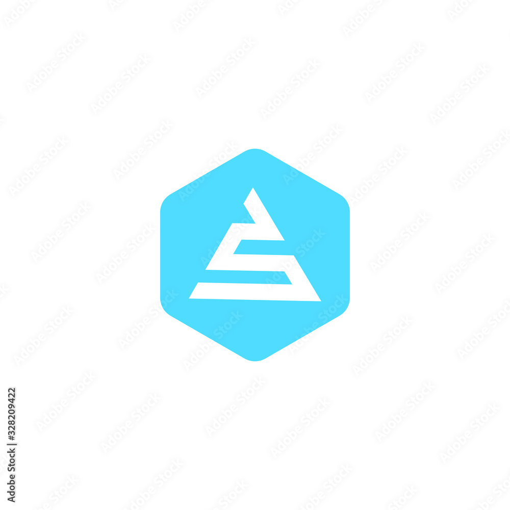 Letter A Logo icon . minimalist Unique modern geometric creative elegant. Vector icon Letter A Logo icon . minimalist Unique modern geometric creative elegant. Vector icon