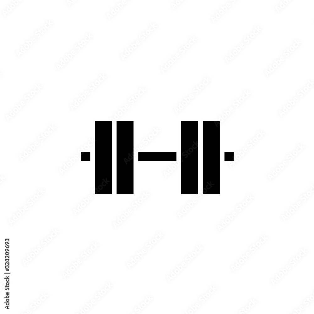 Vector illustration, dumbbell icon design Vector illustration, dumbbell icon design