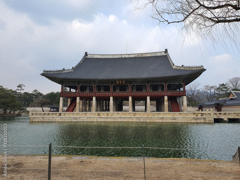 Fototapeta premium korea seoul old architecture