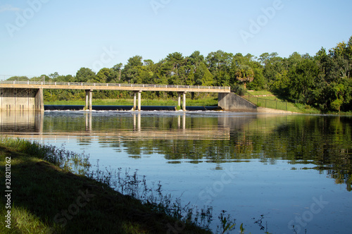Blanchard park econ trail bridge river photo image