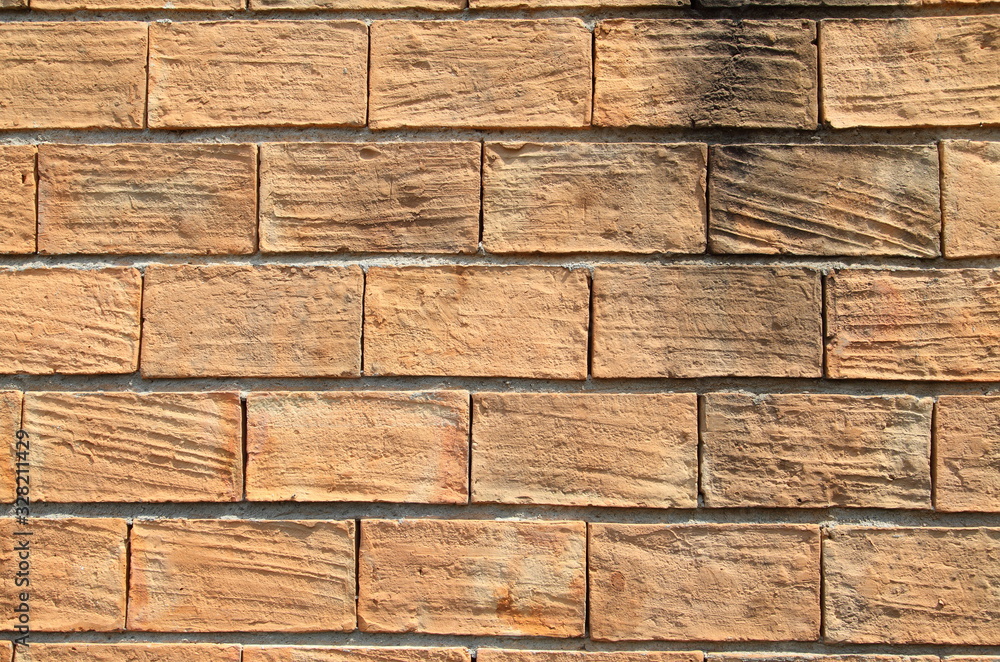 Obraz premium Background of brick old wall texture
