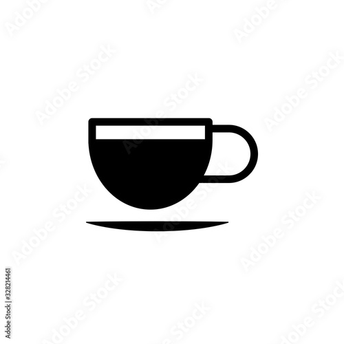 Vector illustration  cup of coffee icon design
