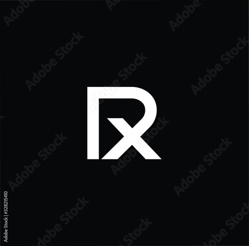 Initial based modern and minimal Logo. RX XR PX XP letter trendy fonts monogram icon symbol. Universal professional elegant luxury alphabet vector design