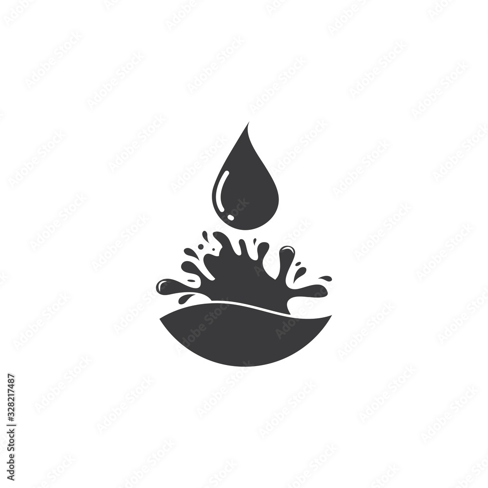 water drop Logo Template vector illustration water drop Logo Template vector illustration