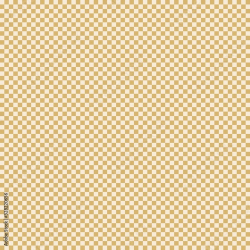 Square sand yellow mesh seamless pattern. Vector background.