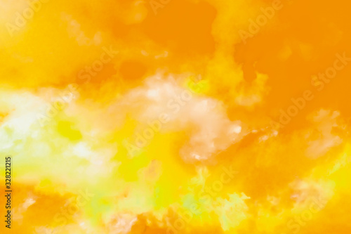 yellow background like a Watercolor © shibadog