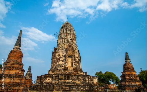 Wat Ratcha Burana  Ayutthaya historical park  Thailand