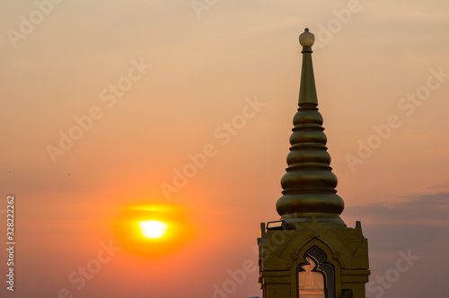 Golden mountain (Wat Saket), Bangkok, Thailand © Cesare Palma