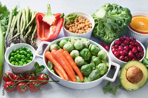 Wallpaper Mural Vegan diet food. Torontodigital.ca