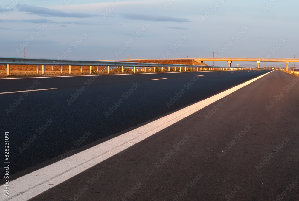 Fototapeta premium Brand new Highway