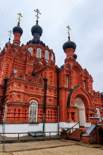 Shamordino Convent (Convent of St. Ambrose and Our Lady of Kazan) is a stauropegial Russian Orthodox convent in village of Shamordino, Kaluga Oblast, Russia