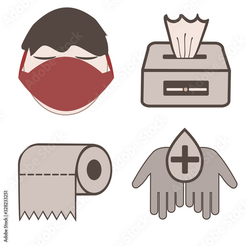 Hygiene habit concept icon. Hand washing. Use of an antibacterial product. Reorganization process. The idea of cleaning thin line illustration.